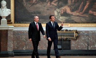 Macron e luan rolin e djalit të fortë me Vladimir Putin