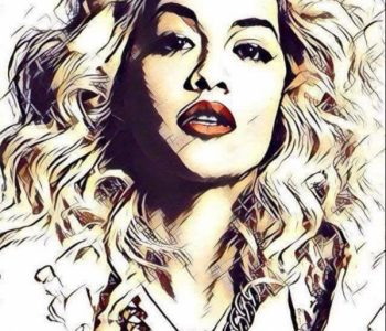 Shqiptari që po tenton të hyjë në libër të Guinnes me portretin e Rita Orës