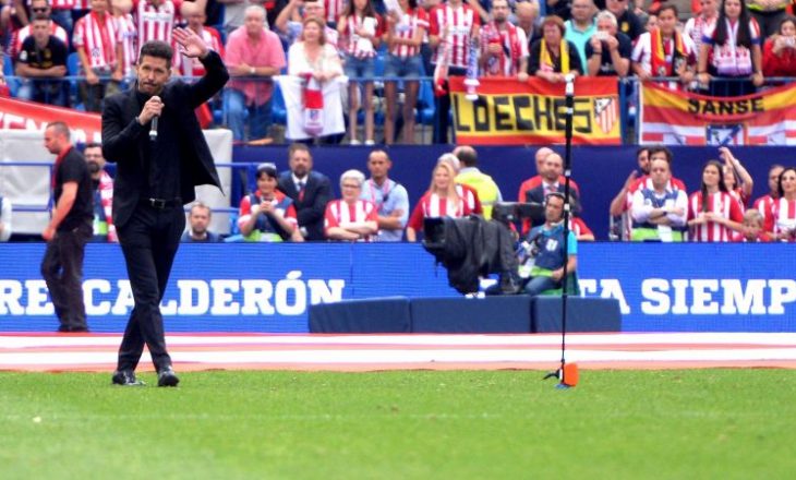 Konfirmohet: Simeone qëndron tek Atletiko Madrid