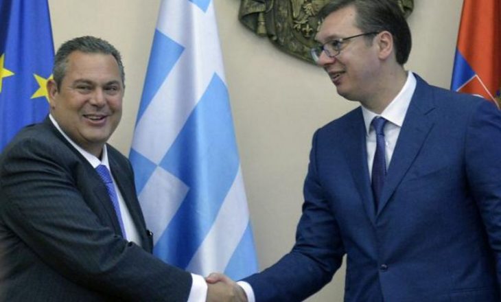 Vuçiq falënderon ministrin grek për mosnjohje të Kosovës
