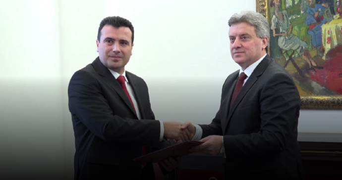 Gruevski e Zaevi takohen me Ivanovin për shtensionimin e situatës