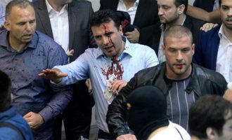 Zaev e dënon intonimin e himnit të Shqipërisë në Parlamentin e Maqedonisë