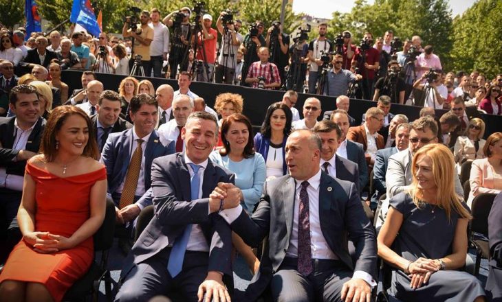 Haradinaj shpallë fitoren e koalicionit PDK-AAK-Nisma