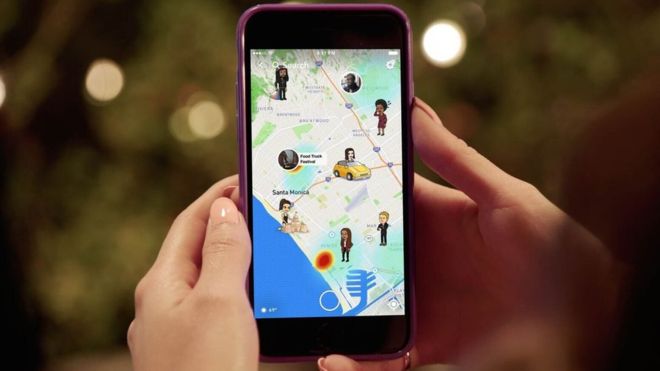 Harta e Snapchat ngrit shqetësime për sigurinë e fëmijëve