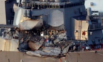 Gjenden të vdekur shtatë detarët e zhdukur të marinës amerikane