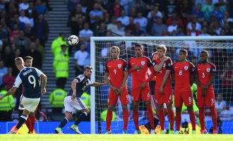 Supergola dhe spektakël – Anglia barazon në Skoci [video]