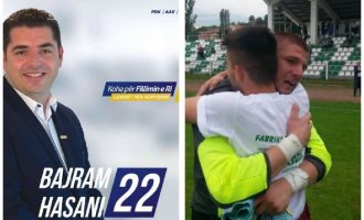 Kandidati për deputet që iu gëzua suksesit të “Vllaznisë”