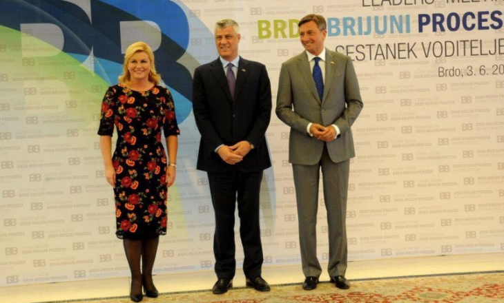 Thaçi në Slloveni me presidentët e Ballkanit Perëndimor