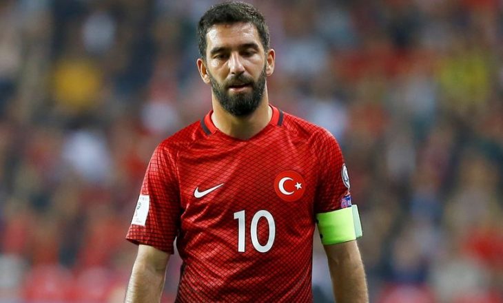 Arda Turan përjashtohet nga Turqia për ndeshjen ndaj Kosovës