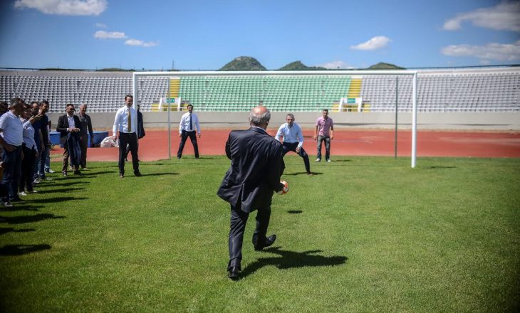 Përfundon renovimi i stadiumit Adem Jashari