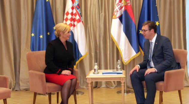 Vuçiq tregon çfarë bisedoi me presidenten kroate