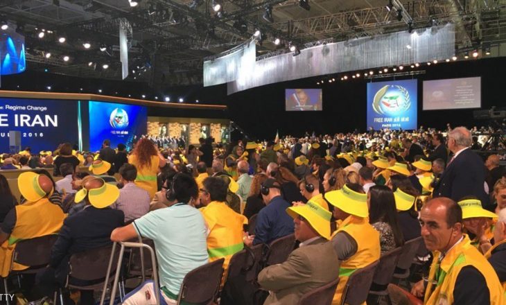 Delegacioni shqiptar që mori pjesë në takimin e opozitës iraniane