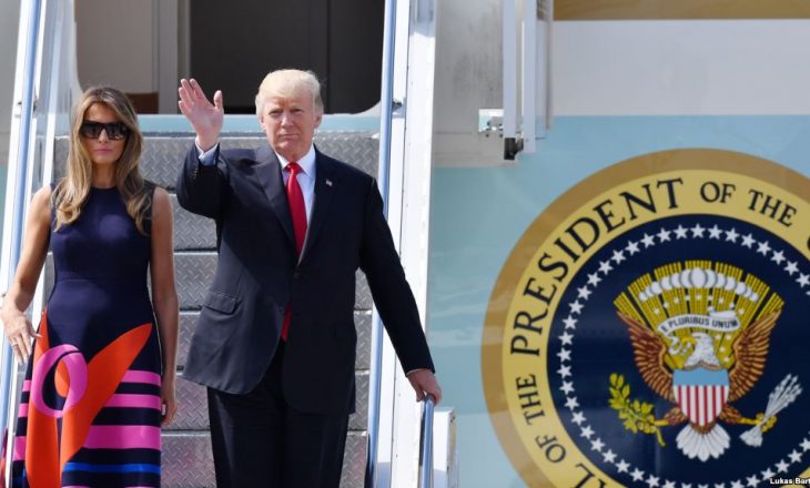 Trump arrin në Hamburg