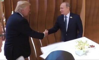 Trump takohet me Putinin në Hamburg