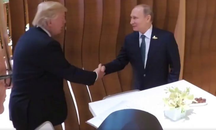 Trump takohet me Putinin në Hamburg