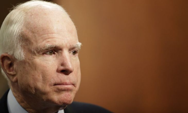 Do të kthehem shpejt, thotë Senatori McCain i diagnostikuar me kancer
