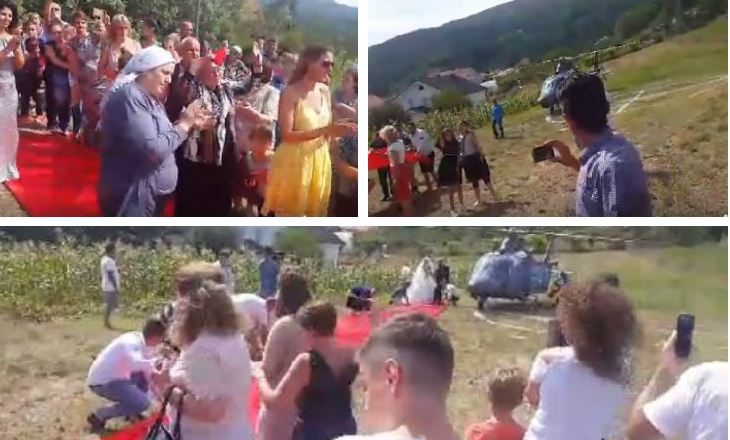 Trendi i dasmave me helikopter rikthehet në Karaçevë