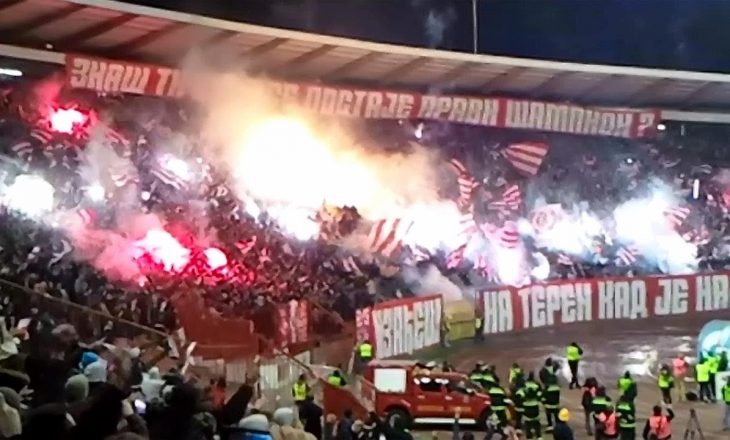 UEFA gjobit klubin serb – tifozët e tyre ofenduan Kosovën