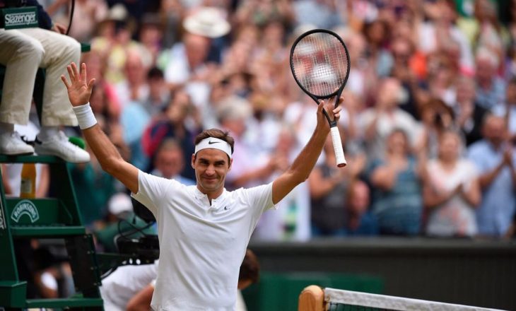 Federer triumfon në Wimbledon – thyen rekorde dhe futet në histori
