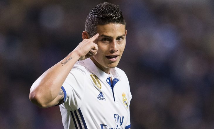 Real Madrid humbi 35 milionë euro nga “biznesi” me James Rodriguez