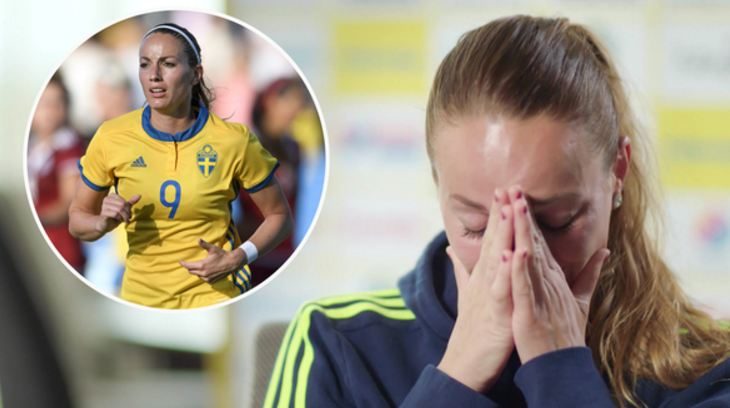 Futbollistja Asllani shpërthen në lot, krenare që do të luajë në kombëtaren suedeze