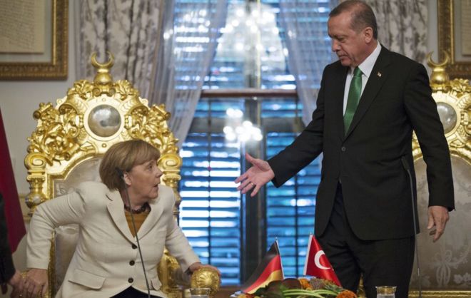 Erdogan nervozohet pse nuk u lejua të flas para turqve në Gjermani