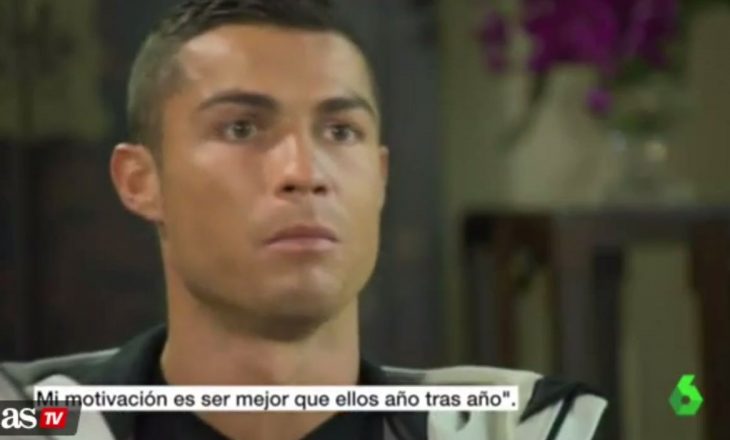 Ronaldo: Motivimi im, të jem më i mirë se Messi dhe Neymar