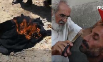 Gratë djegin shamitë dhe burrat rruajnë mjekrën për të festuar largimin e ISIS