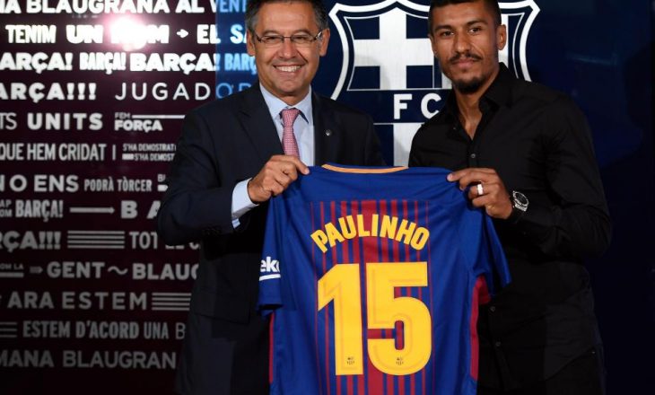 Barcelona nuk e ka shitur akoma asnjë fanellë të Paulinhos
