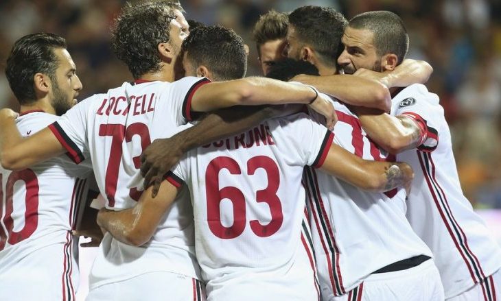 Shkëndija pëson gol në fillim të ndeshjes nga Milani
