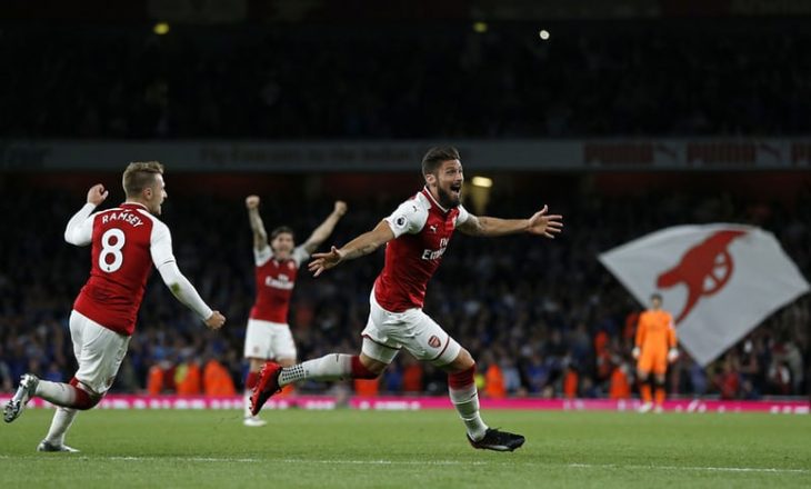 Arsenali fiton me përmbysje ndaj Leicesterit [video]