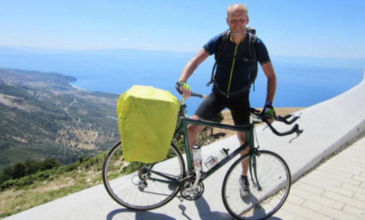 52-vjeçari gjerman udhëtoi me biçikletë nga Gjermania në Kosovë, por nuk e përmbushi synimin