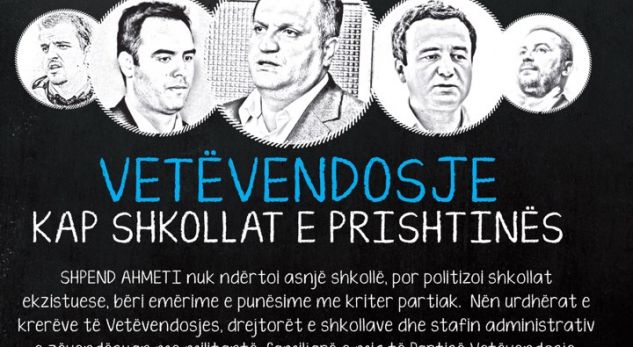PDK: Ahmeti politizoi deri më themel shkollat në Prishtinë