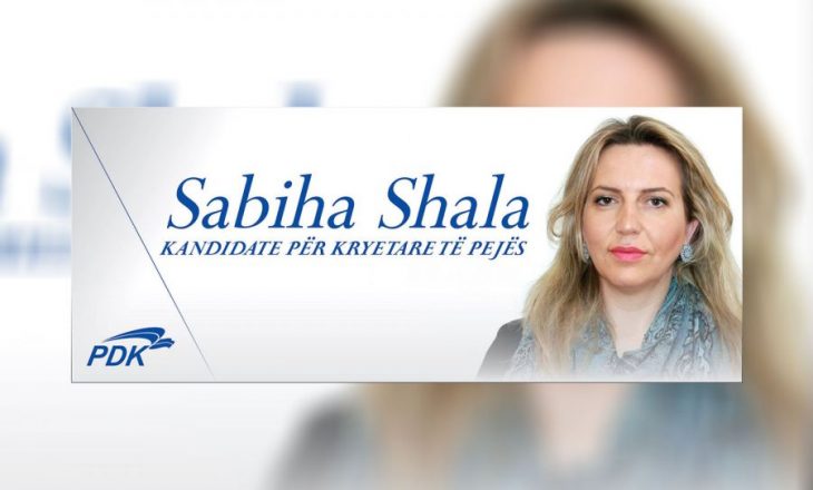 PDK nominon Sabiha Shalen për kryetare të Pejës