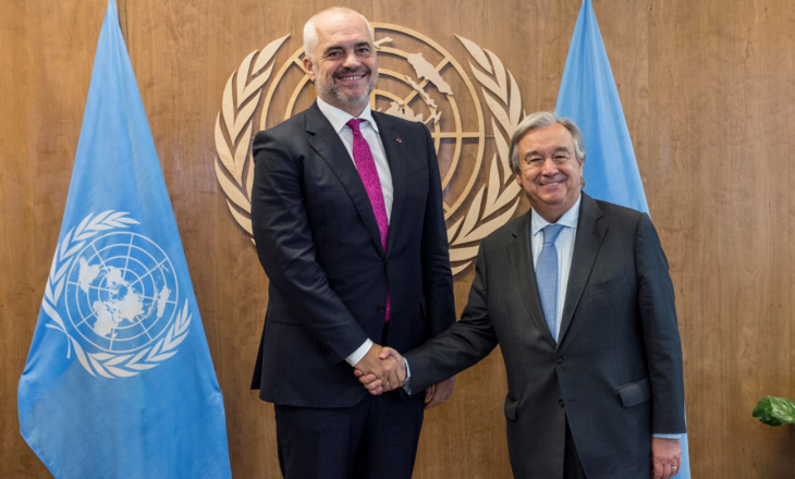 Kërkesa e Ramës ndaj Guterres rreth njohjes së Kosovës