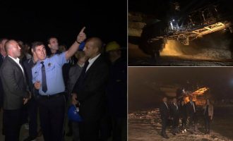 Kryeministri shkon në Shipitullë t’i shikojë eskavatorët teksa nxjerrin thëngjill