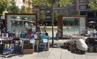 Dorëzohen kioskat për librashitësit në kryeqytet