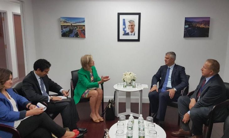 Thaçi kërkon përfshirjen e SHBA-ve në dialogun me Serbinë