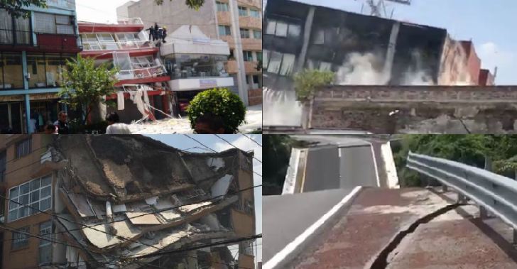 VIDEO: Pamje të tmerrshme pas tërmetit që tronditi Meksikën