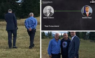 “Të dua shumë” – miqësia Thaçi-Grabovci vazhdon në Bjeshkët e Rugovës