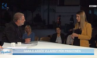 Kritika e Baton Haxhiut për gazetaren e televizionit të tij