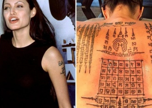 Angelina Jolie shpjegon kuptimin e tatuazheve në trupin e saj