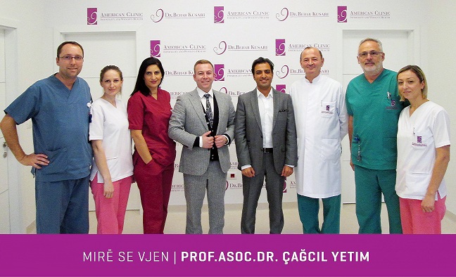 Klinika Amerikane sjell në Kosovë gjinekologun me renome Dr. Çagcıl Yetim
