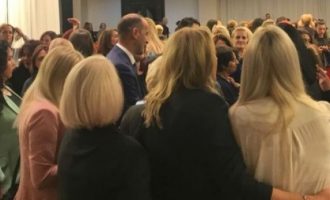 Daut Haradinaj në mbështetje të Fatmir Gashit në Pejë