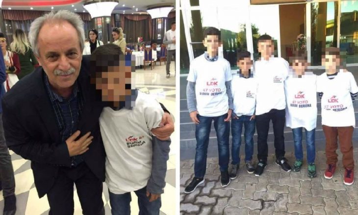 Kryetari i Fushë Kosovës shfrytëzon fëmijët për fushatë