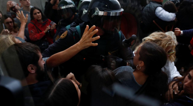 337 të plagosur në Kataloni