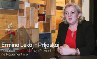 Deputetja shqiptare në Kroaci Ermina Lekaj në mbështetje të Shaqir Totaj për kryetar të Prizrenit (Video)