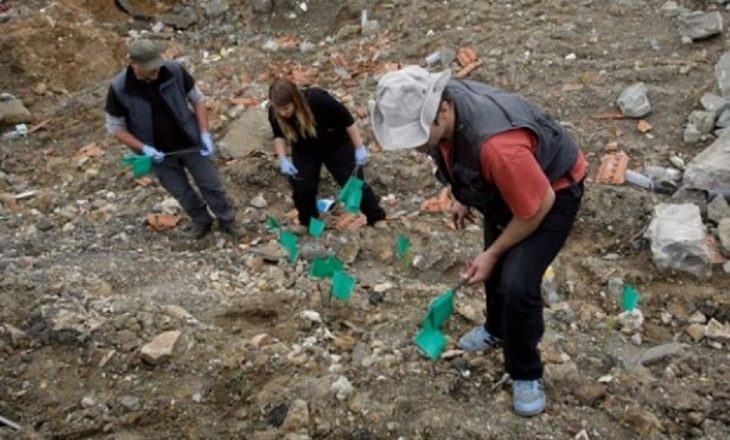 Detaje për gjetjen e mbetjeve mortore në Suhadoll