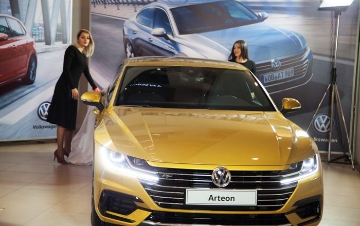 Porsche Kosova” në Qendrën Tregtare “Albi Mall” ka prezantuar VW ARTEON dhe VW POLO