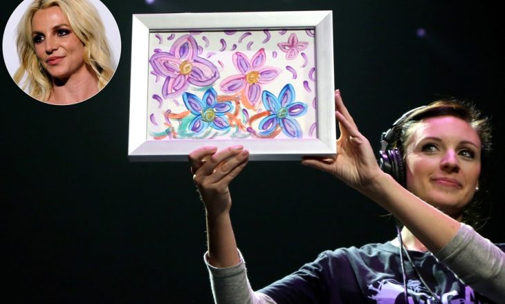 Britney Spears edhe piktore – vepra e parë e saj shitet me çmim marramendës